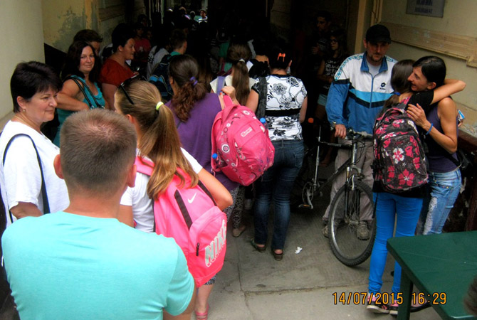 Baošićba induló diákok 2ö15. július 14.